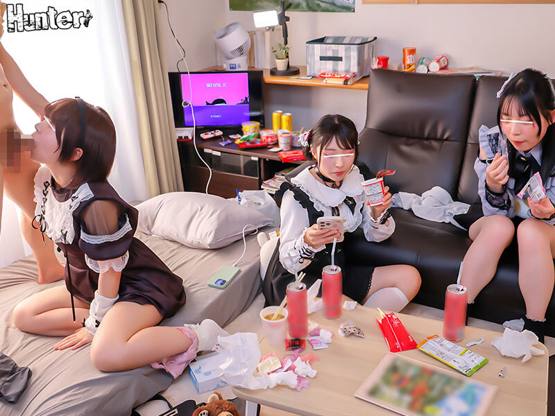 「【素人】家出女子と3P乱交！フェラ・騎乗位・バックで中出し懇願するアへ顔SEX」のサンプル画像7枚目