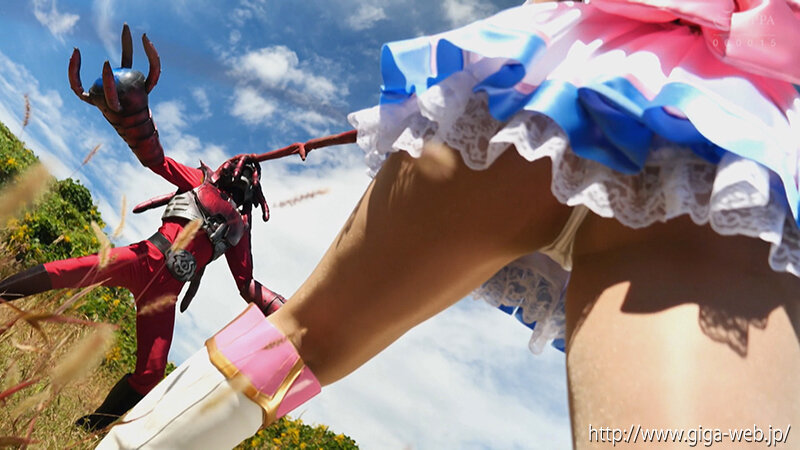 「有栖舞衣が魅せる女戦士ピンチ！セーラーエルメスの絶体絶命バトルシーン」のサンプル画像2枚目