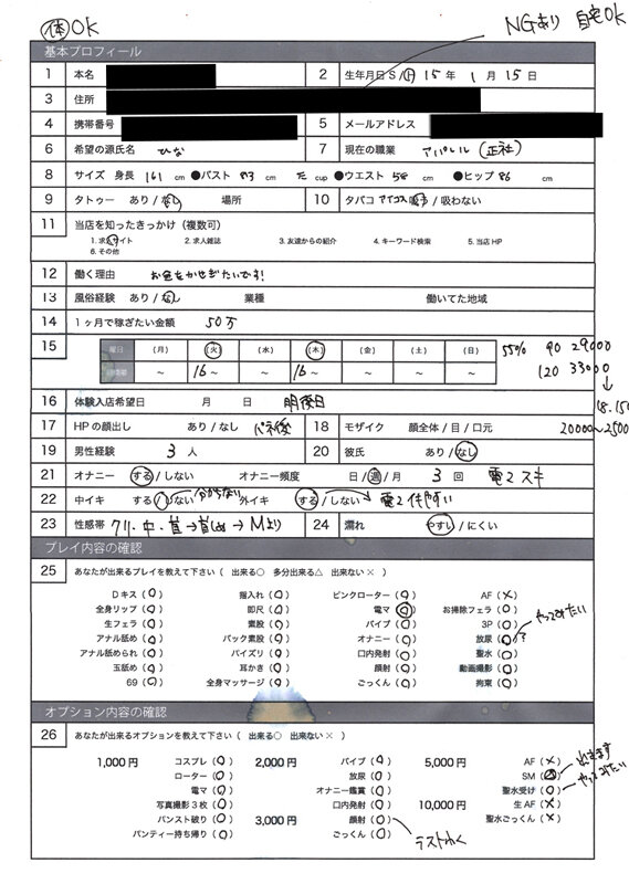 「巨乳キャバ嬢の風俗面接オナニー盗撮動画｜本番講習のぞき見流出映像4名収録」のサンプル画像2枚目