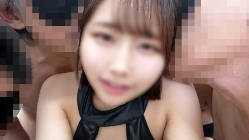 「【素人】デカ尻スライム乳美女と即ハメ乱交パイズリ6P【尻フェチ必見の豪華2本立て】」のサンプル画像1枚目