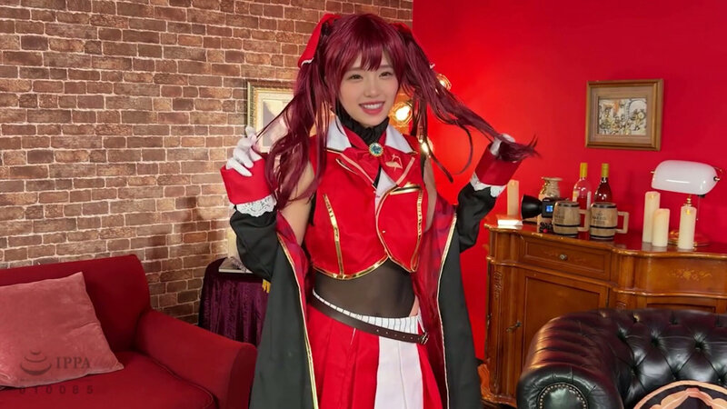 「【素人コスプレイヤー】巨乳美少女マロンの撮影会で中出し！推しコス好き必見の激カワ映像」のサムネイル