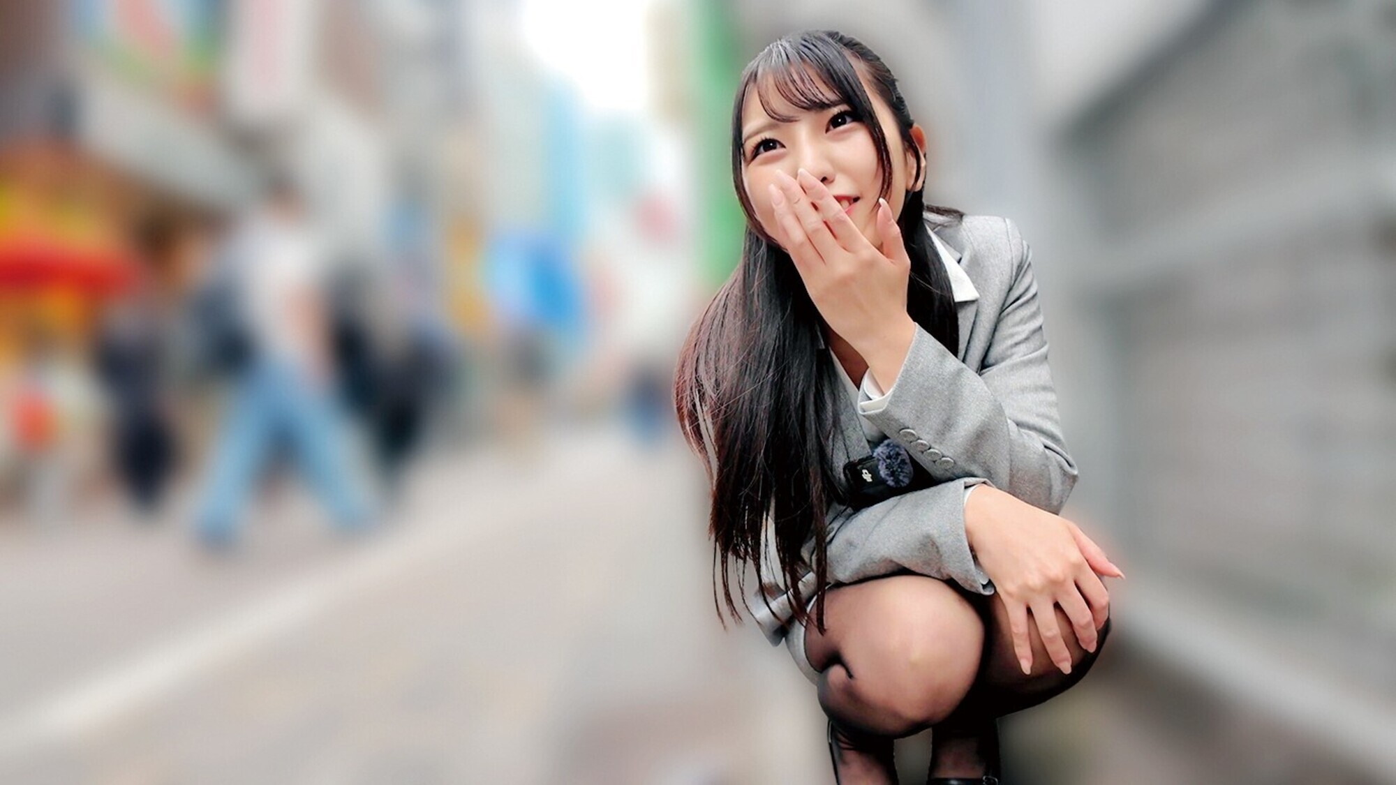 「素人美少女とリモコンバイブお散歩ー黒パンスト敏感キャリアウーマン編ー「もう我慢できません・・・//」人ごみの中、黒パンスト美脚ガクブル震わせイキまくってしまうOLたち!人生初の羞恥プレイでまさかのエロスイッチオン!車移動中も大胆カーオナニー!最後はホテルで心行くまで生セックス!」のサンプル画像10枚目