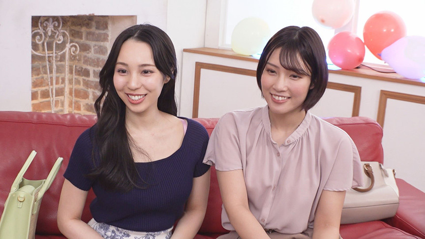 「素人参加型モニタリング！ ママ友同士の逆3P筆おろしゲーム りえ＆ふじ」のサムネイル