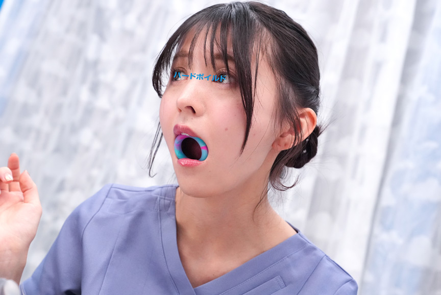 「マジックミラー号ハードボイルド 現役看護師がお口のみで包茎皮むき治療に挑戦!皮に包まれた勃起チ○ポがねっとり舌技でズル剥け!産まれて初めて出てきた亀頭の先から無許可射精がドピュドピュ止まらない!!」のサンプル画像17枚目