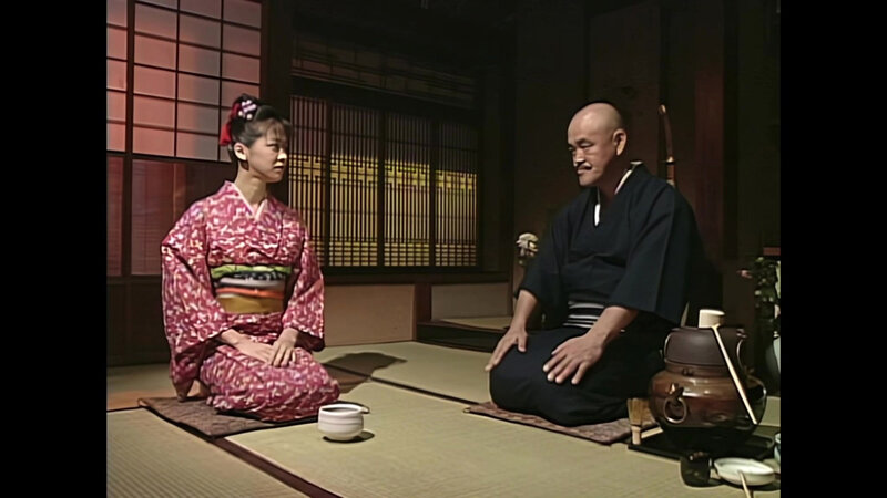 「田村香織が和服姿で魅せるクンニ＆フェラ｜女医コスプレで濃厚プレイ【AIリマスター版】」のサンプル画像11枚目