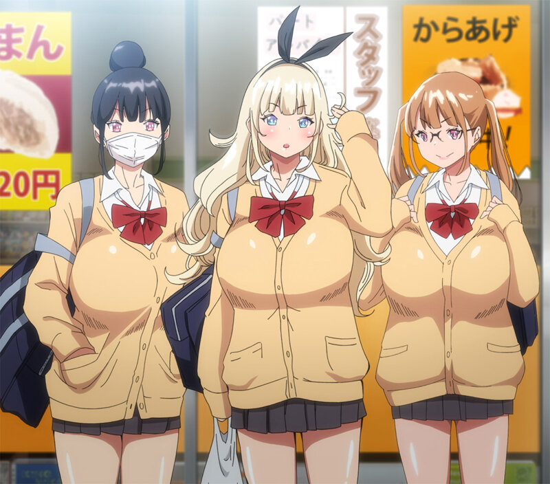 「巨乳女子校生との3P中出しハーレムセックス｜僕にセフレが出来た理由＃1【アニメ】」のサンプル画像1枚目