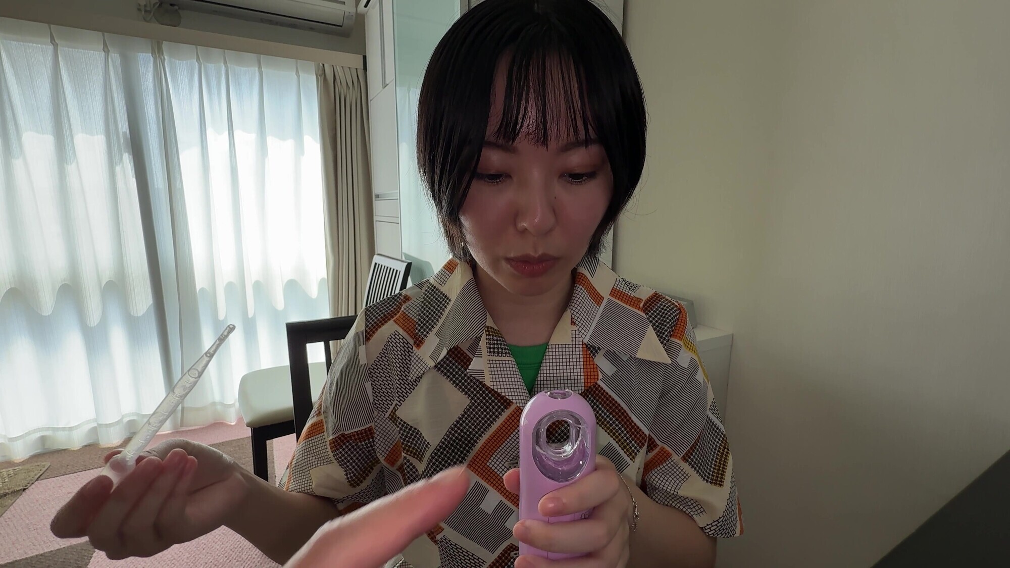 「【個人撮影】閲覧注意!加護まりの「濃縮還元唾液」を加湿器で噴霧してみた!」のサンプル画像4枚目
