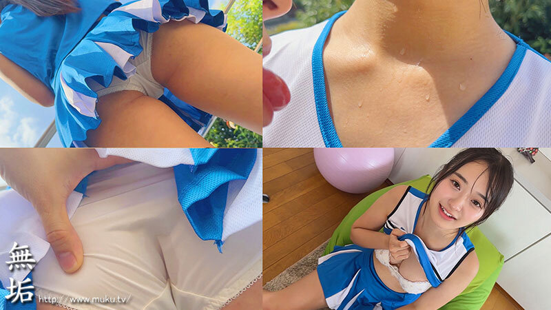 「花守夏歩のチアガール姿で3P中出し汗だくセックス！部活帰り美少女との青春エロス」のサンプル画像2枚目