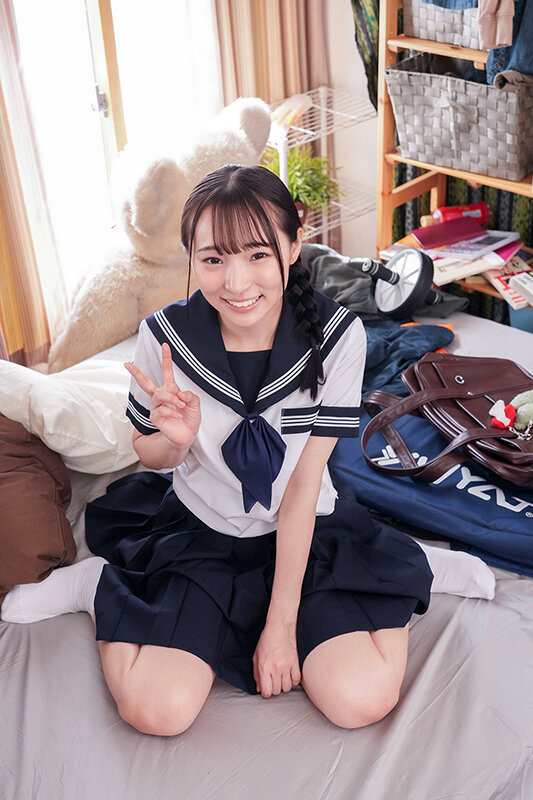 「【女子校生】地味な美少女をハメ撮り部屋に連れ込み顔射フェラ三昧！盗撮風プライベート映像」のサンプル画像3枚目