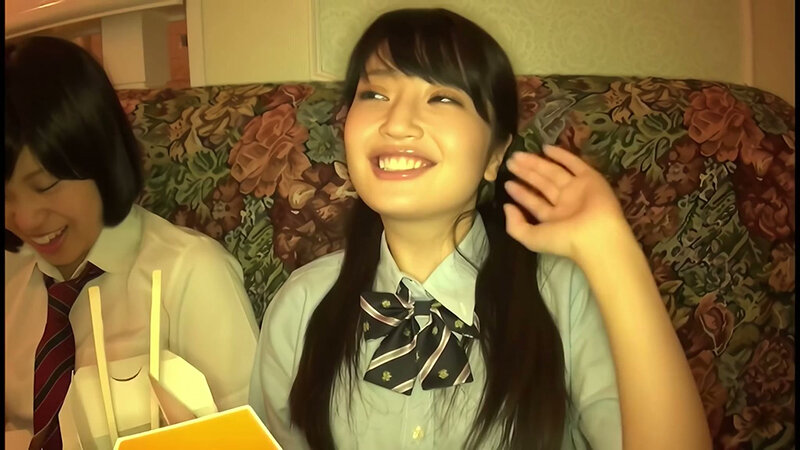 「素人JK りな＆れな 関西円光で中出し3P体験｜学生服姿の美少女2人組【AIリマスター版】」のサムネイル